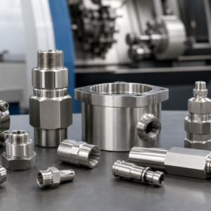 CNC Machined Stainless Steel Instrument Fittings
