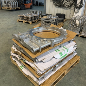 CF8M Stainless Steel Knife Gate Valve Body