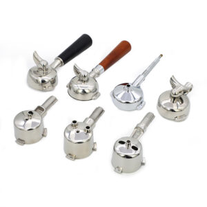 Stainless Steel Coffee Machine Handles and Filter Holders