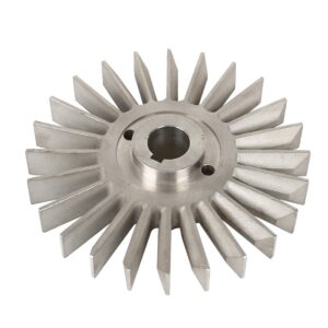 Precision Cast and CNC Machined Stainless Steel Impellers with Dynamic Balancing