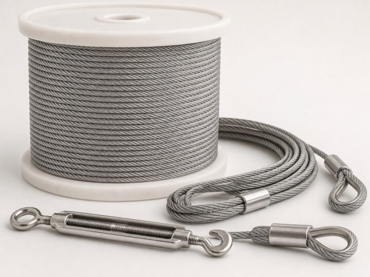 Custom stainless steel wire rope and cable assemblies