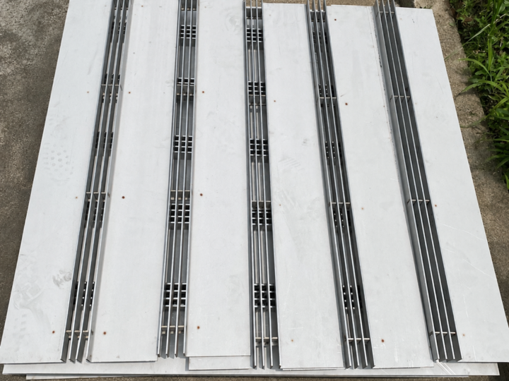 Stainless Steel Invisible Linear Drain Channel