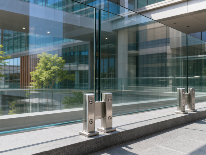 Stainless Steel Glass Clamps