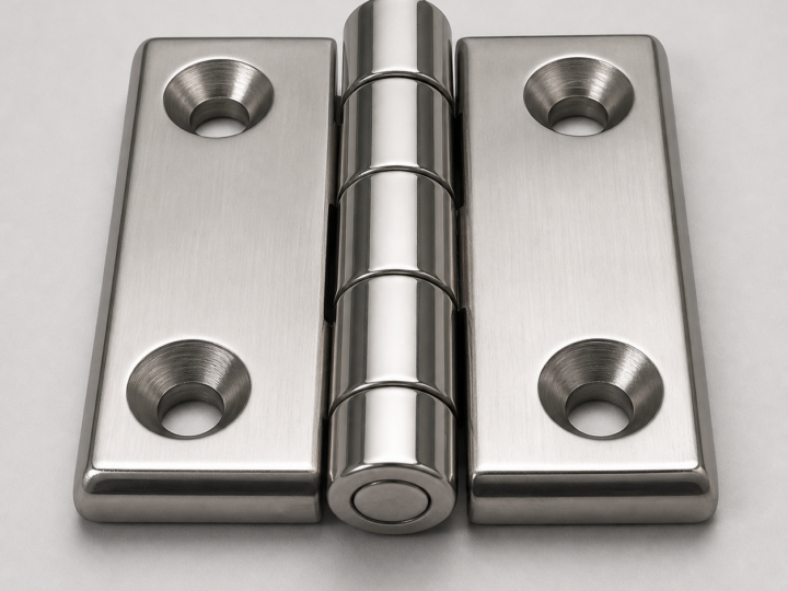 Heavy Duty Stainless Steel Hinge for Industrial Cabinets and Machinery